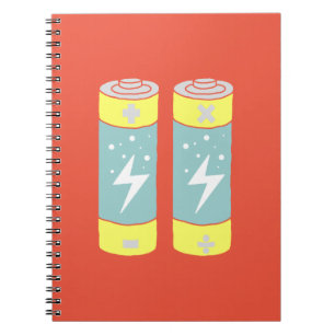 Batterier Anteckningsbok