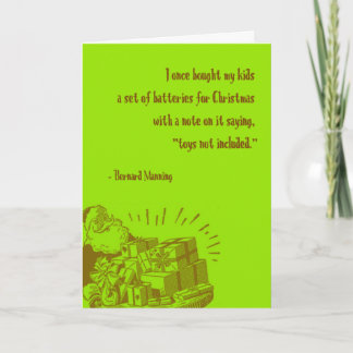 Batterier för jul helgkort