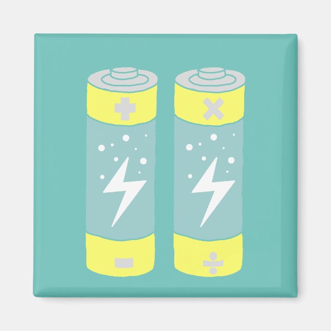 Batterier Magnet (Framsidan)