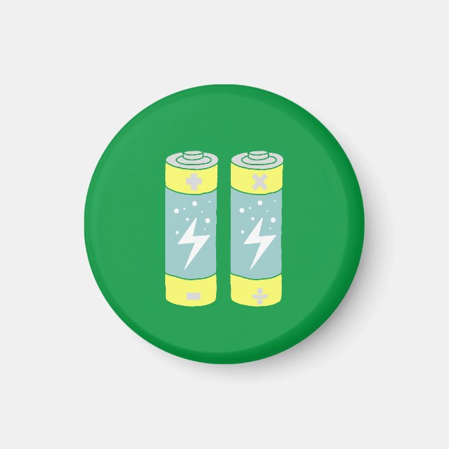 Batterier Magnet (Framsidan)