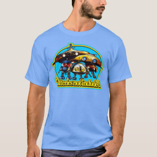 Batterier som inte ingår i robotar t shirt