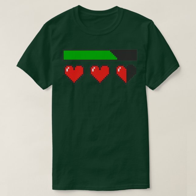 Batteriet är tomt och batteriet är tomt t shirt (Design framsida)