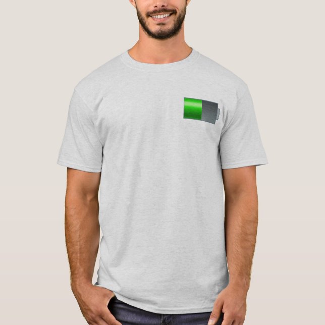 Batteriikon T-Shirt (Framsida)
