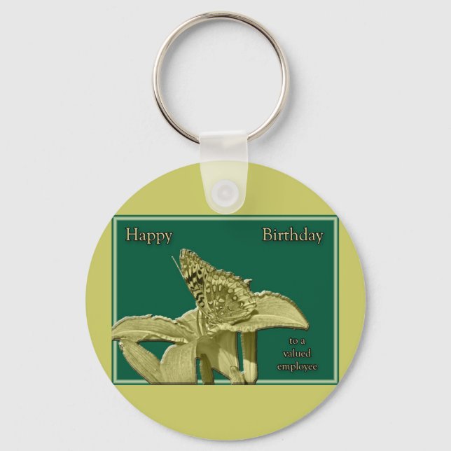 Batterikedja för arbetsdagsmat nyckelring (Framsida)