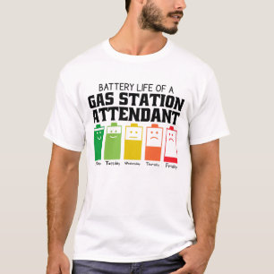 Batterilivslängd för en gasledare i Station T Shirt