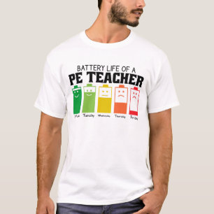 Batterilivslängd för en gasledning Lagrar T Shirt