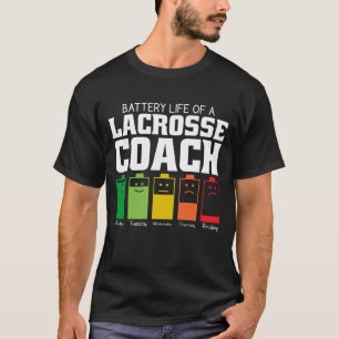Batterilivslängd för en Lacrosse Coach T Shirt