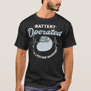 Batteristyrd Pacemaker-mottagare Hjärtattack T Shirt