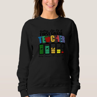 Batteritid för en första Klass-lärare T Shirt