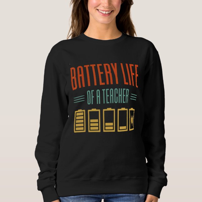 Batteritid för lärare 1 t shirt (Framsida)