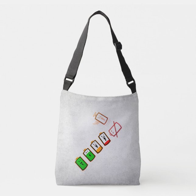 Batteritid - Retro Coola Mix Edition Axelväska (Framsida)