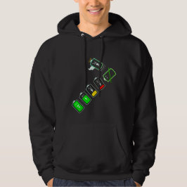 Batteritid - Retro Grönt Edition Hoodie