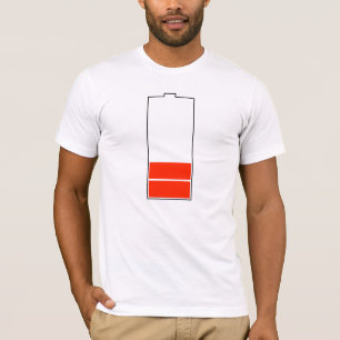 Batteriuppladdningsutslagsplats T Shirt
