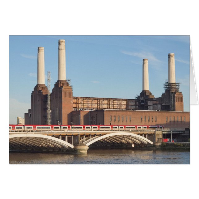 Battersea Power Station London Hälsningskort (Framsidan Horizontal)