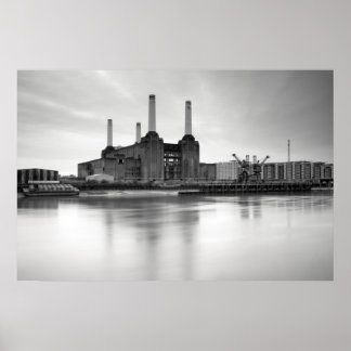 Battersea Power Station, London. Poster