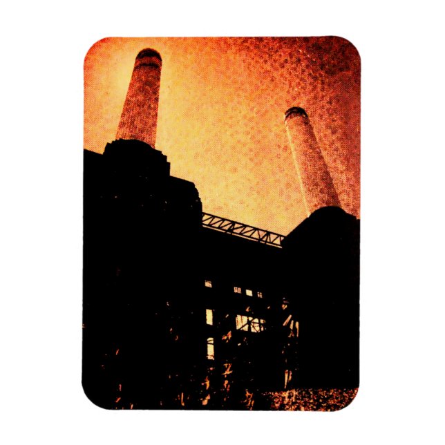 Battersea power station magnet (Vertikal)