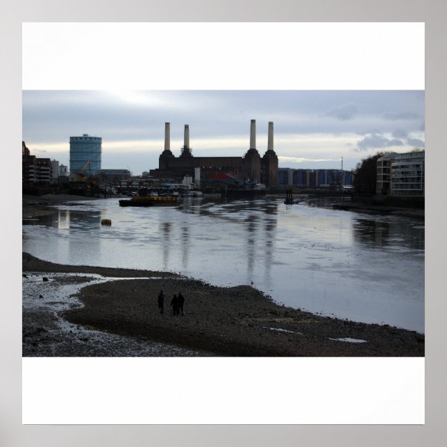 Battersea Power Station Skriv ut Poster (Framsidan)