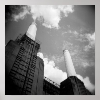 Battersea Power Station-utskrift Poster