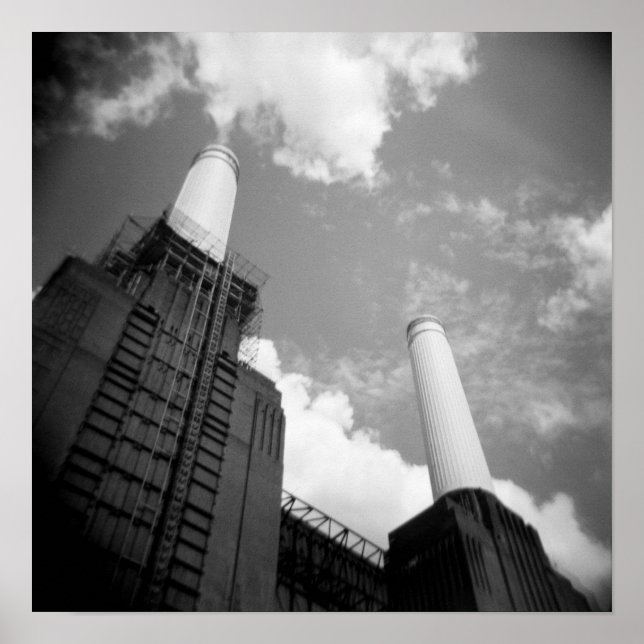 Battersea Power Station-utskrift Poster (Framsidan)