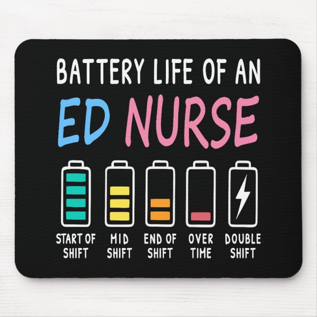 Battery life of an ED nurse levels humor Musmatta (Framsidan)