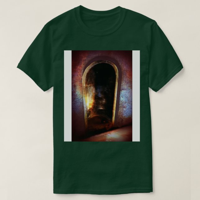Battery Mishler Gun Emplacement Lantern well eller T Shirt (Design framsida)