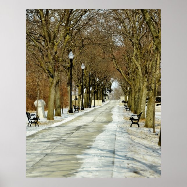 Battery Park, Burlington, Vermont Poster (Framsidan)