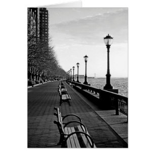 Battery Park City I Hälsningskort