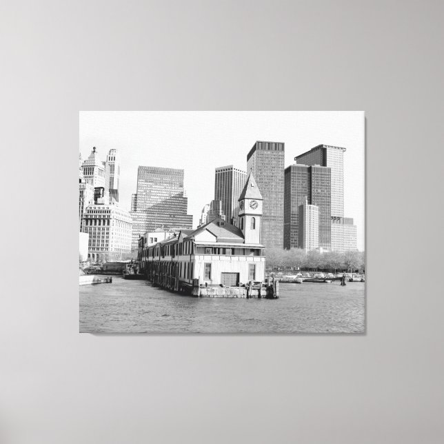 Battery Park Pier A-foto Canvastryck (Framsida)