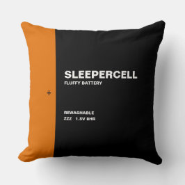Battery parody Pillow Kudde