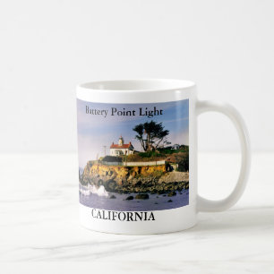 Battery Point Light, Kalifornien Mugg