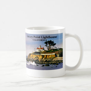 Battery Point Lighthouse, Kalifornien Mugg