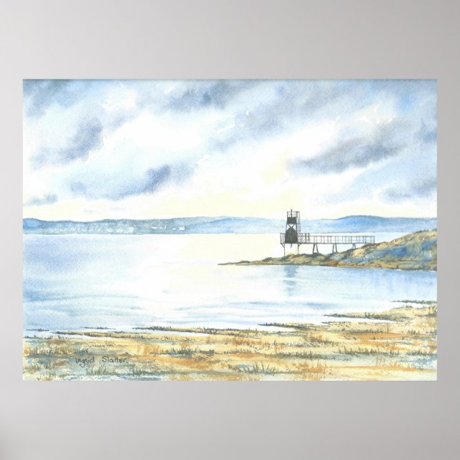 Battery Point Portishead Poster (Framsidan)