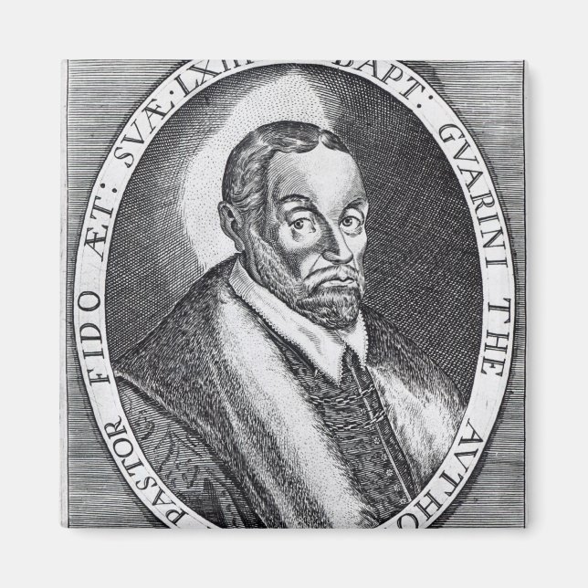 Battista Guarini, frontispiece till Il Pastor Magnet (Framsidan)