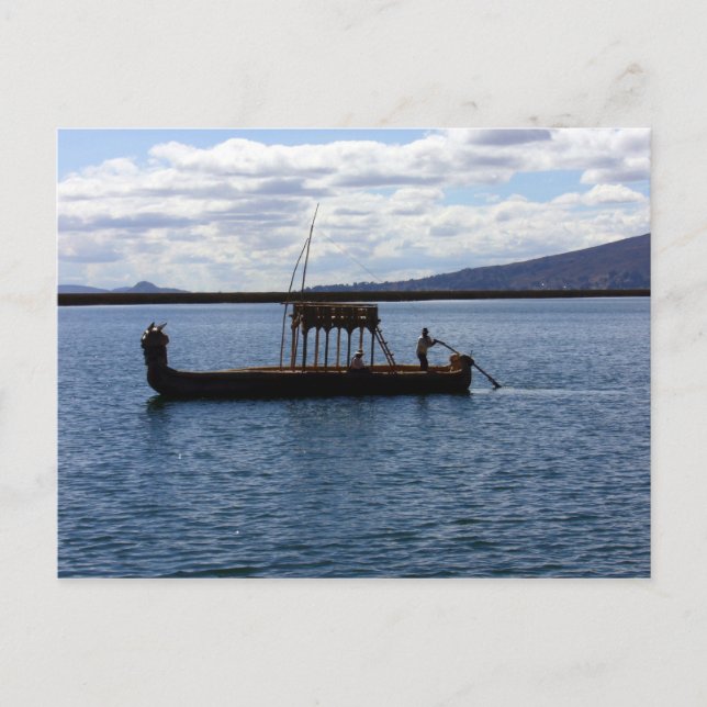 båttiticaca vykort (Framsida)