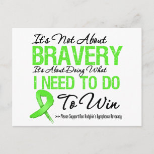 Battle av non Hodgkins Lymphoma Vykort