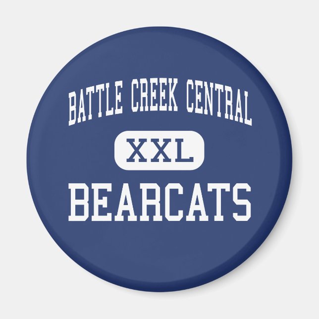 Battle Bäck Central - Bearcat - Battle Bäck Magnet (Framsidan)