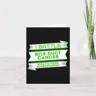 Battle Bile Duct Cancer Superpower Kort