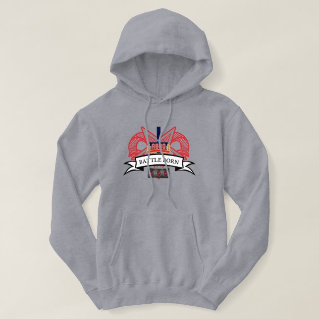 Battle Born Satanists - Northern Nevada Hoodie (Design framsida)
