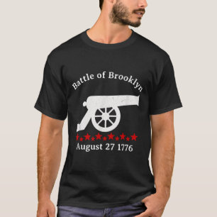 Battle Brooklyn Heights Cannon Revolutionary Krig T Shirt