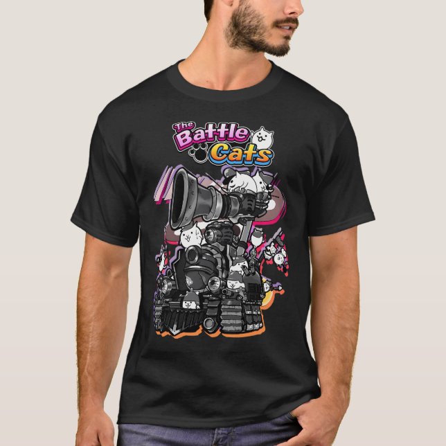 Battle Cats - Belägringsmaskin T Shirt (Framsida)