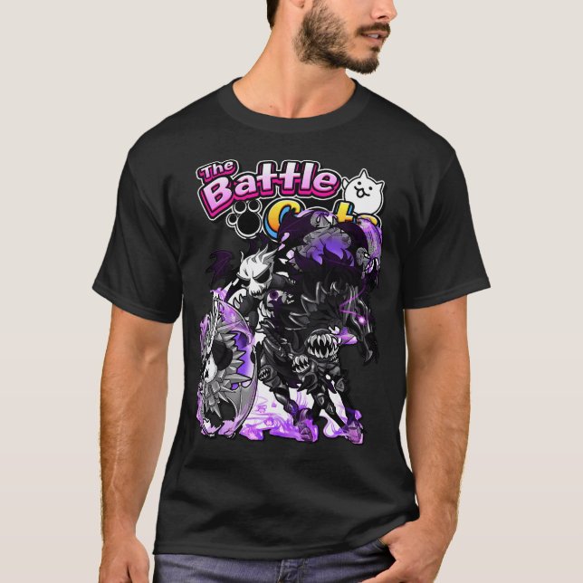 Battle Cats - Miko Mitama T Shirt (Framsida)