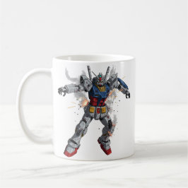 Battle Damaged Gundam Kaffemugg