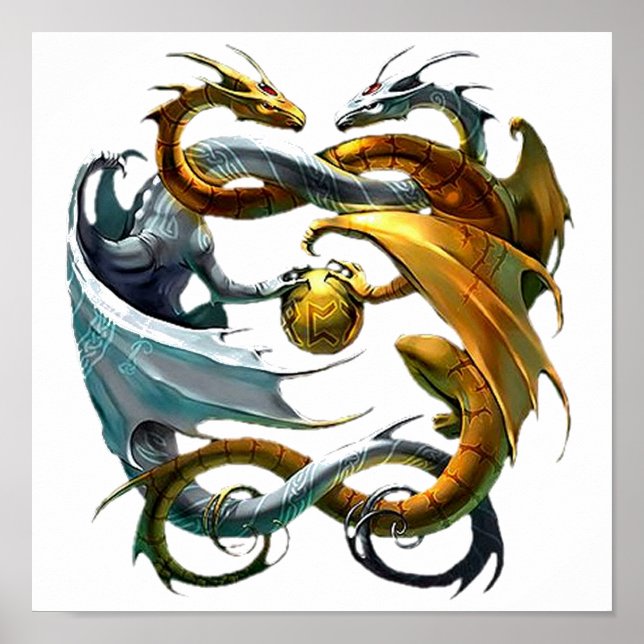 Battle Dragons Poster (Framsidan)