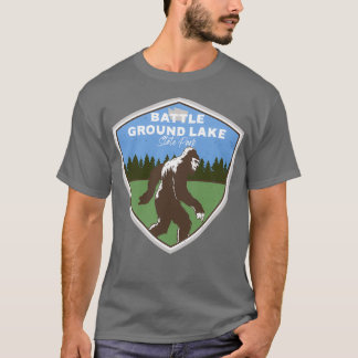 Battle Ground Sjö State Park Washington WA Bigfoo T Shirt
