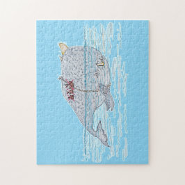 Battle Horn-Whale Pussel