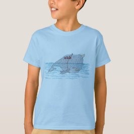 Battle Horn-Whale T Shirt