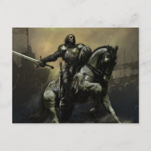 Battle Knight Vykort