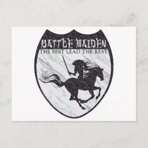 Battle Maiden Vykort