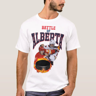 Battle of Alberta Hockey T Shirt