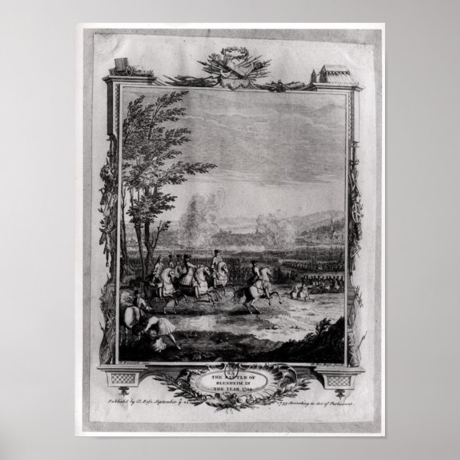Battle of Blenheim Poster (Framsidan)